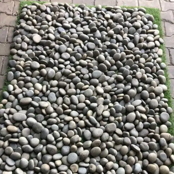 GREY COLOUR (3-6 CM) BEACH PEBBLES - Image 4