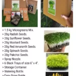 Microgreen Premium Kit - Grow Fresh, Healthy Microgreens at Home