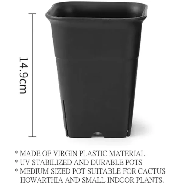 Square Tall Pot - Image 3