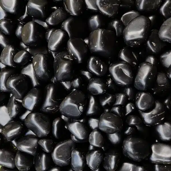 Black Pebbles Polished 20-35 mm - Image 2