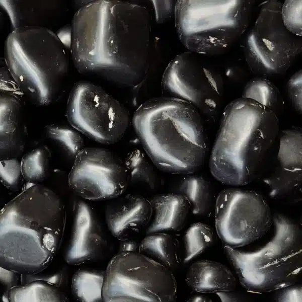 Black Pebbles Polished 20-35 mm - Image 3