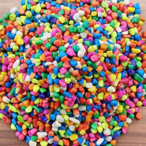 Dyed Pebbles 15-25 mm (Mix Color) - Image 2