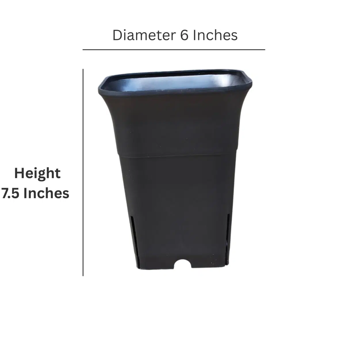 Square Tall 6 Inches (Diameter)/ (Height) 7.5 Inches - Image 11